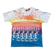 Vintage 1992 Grateful Dead Dancing Skeletons T-Shirt Size XL
