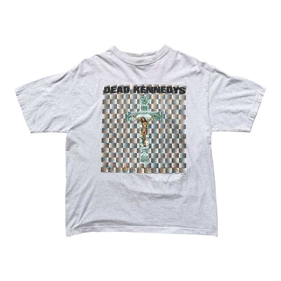 Vintage Dead Kennedys In God We Trust T-Shirt Size Large