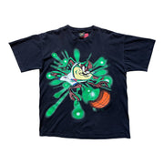 Vintage 1997 Warner Bros Space Jam Taz T-Shirt Size Large