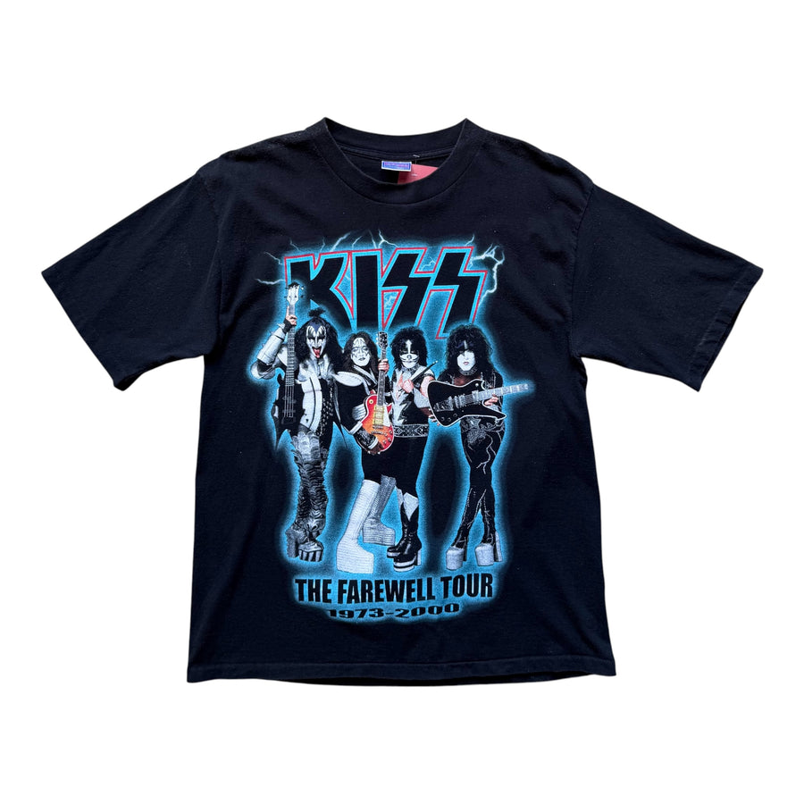 Vintage 2000 Kiss Farewell Tour T-Shirt Size Large