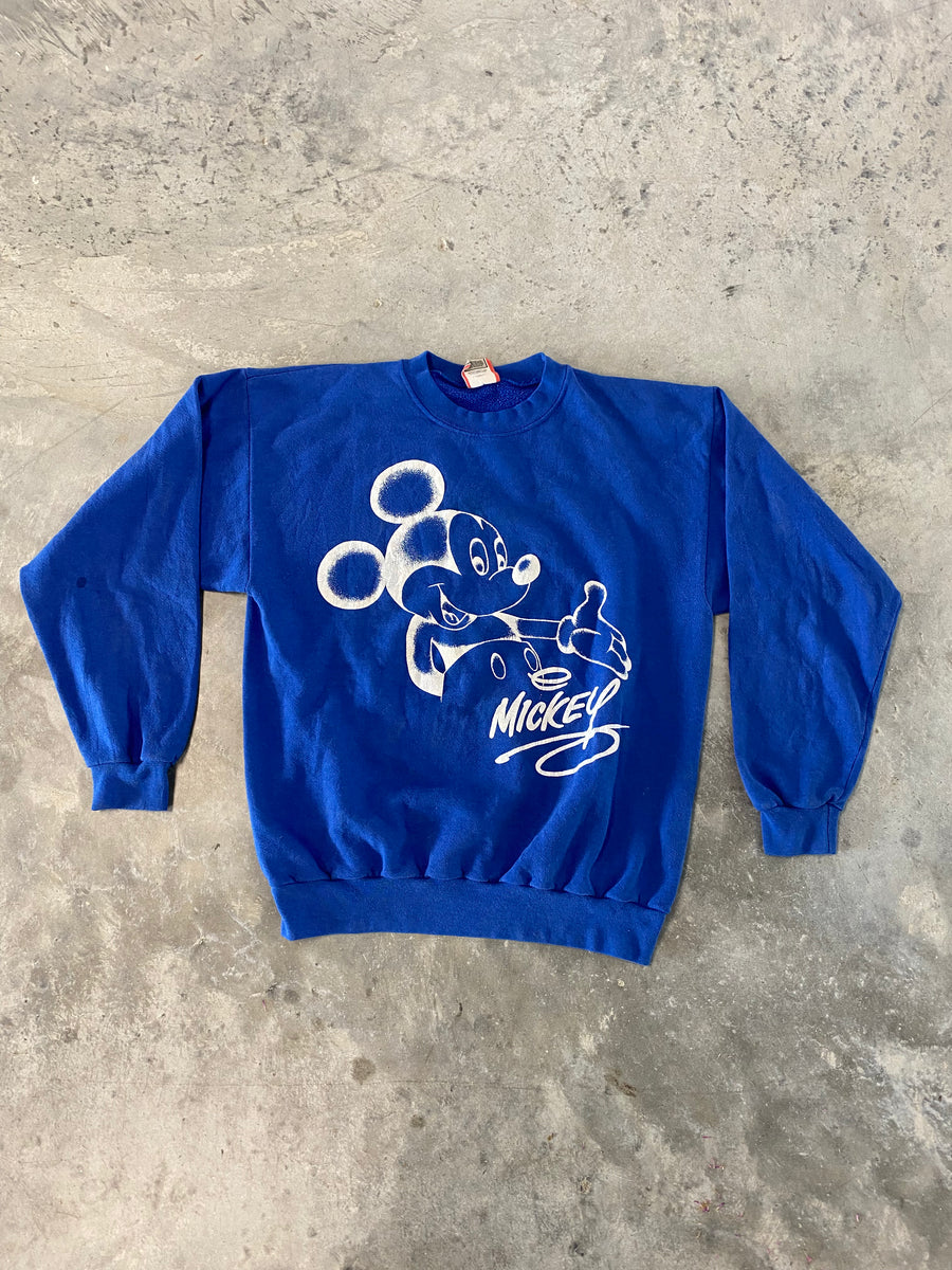 Vintage 90s Mickey Mouse Disney Sweatshirt Size XL