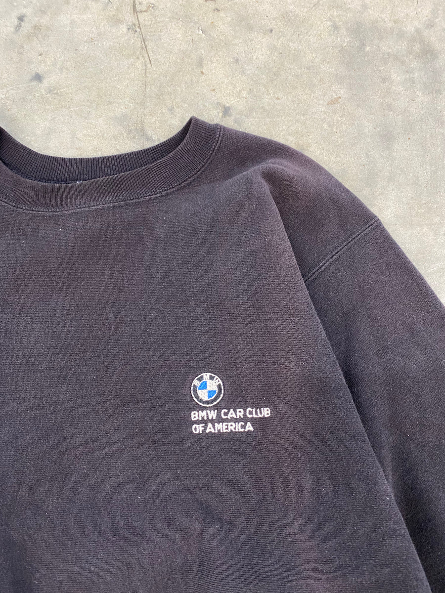 Vintage 90s Reverse Weave BMW Sweatshirt
