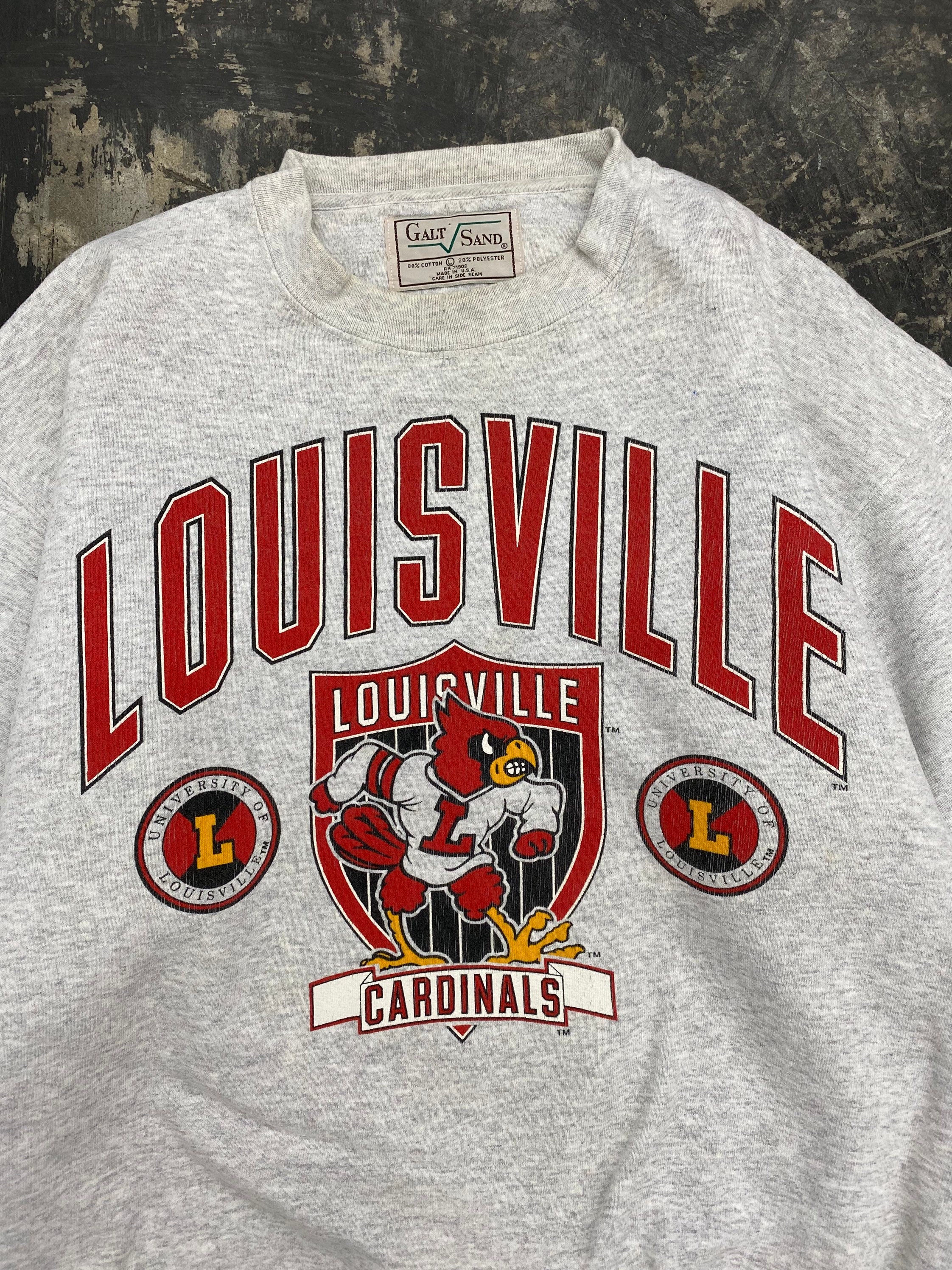 80s 90s Vintage Louisville Sweatshirt