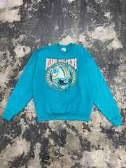 Vintage 1995 Miami Dolphins Pro Player Sweatshirt Size XL