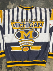 Vintage 90s Michigan Wolverines Nutmeg Sweatshirt Size Large