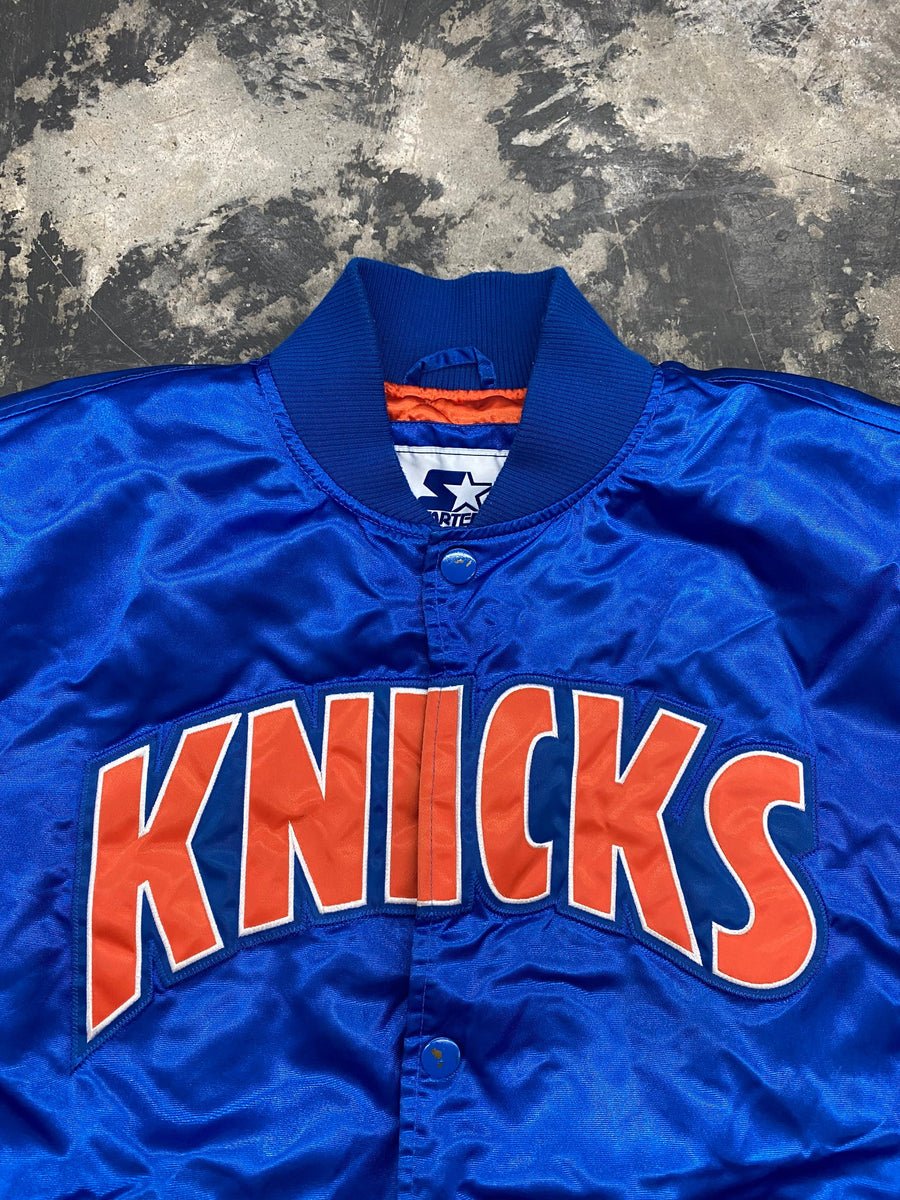 vintage knicks starter jacket