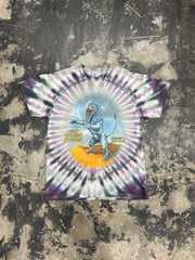Vintage 90s Rolling Stones Bridges to Babylon Tour Tie Dye T-Shirt Size Large