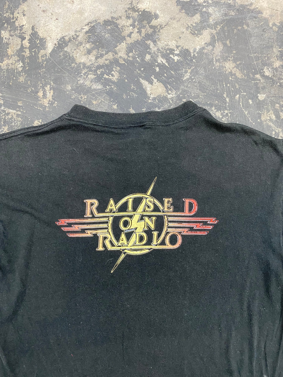 Vintage 80s Journey Raised on Radio T-Shirt Size XL