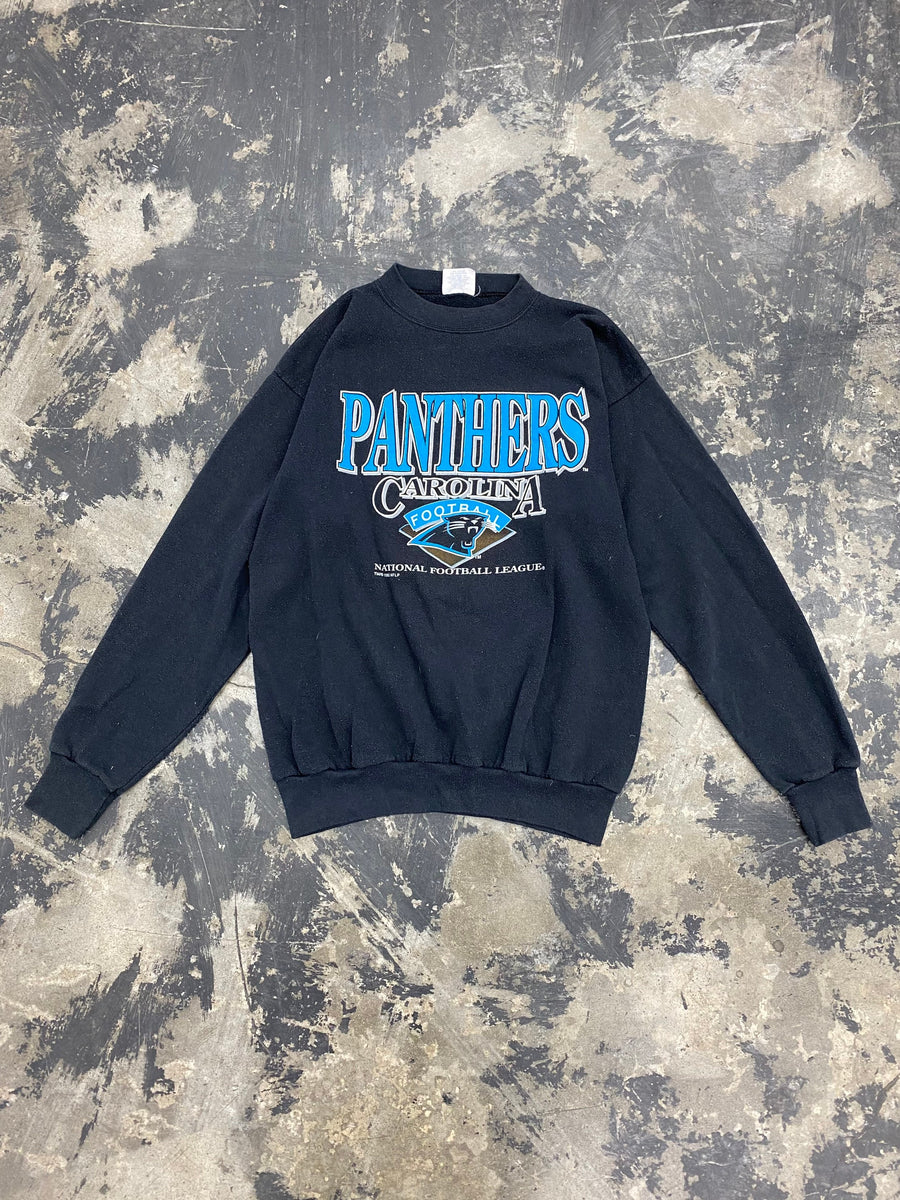 Vintage 90s Carolina Panthers NFL Sweatshirt Size Medium