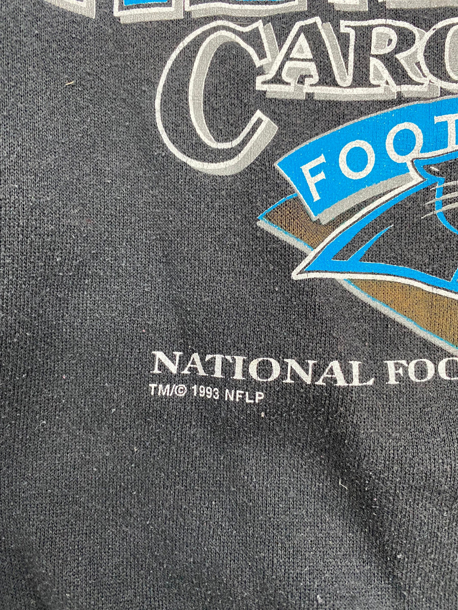 Vintage 90s Carolina Panthers NFL Sweatshirt Size Medium