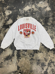 Vintage 90s University of Louisville Sweatshirt Size Large