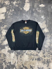 Vintage Harley Davidson Sweatshirt Racine Wisconsin Size Medium