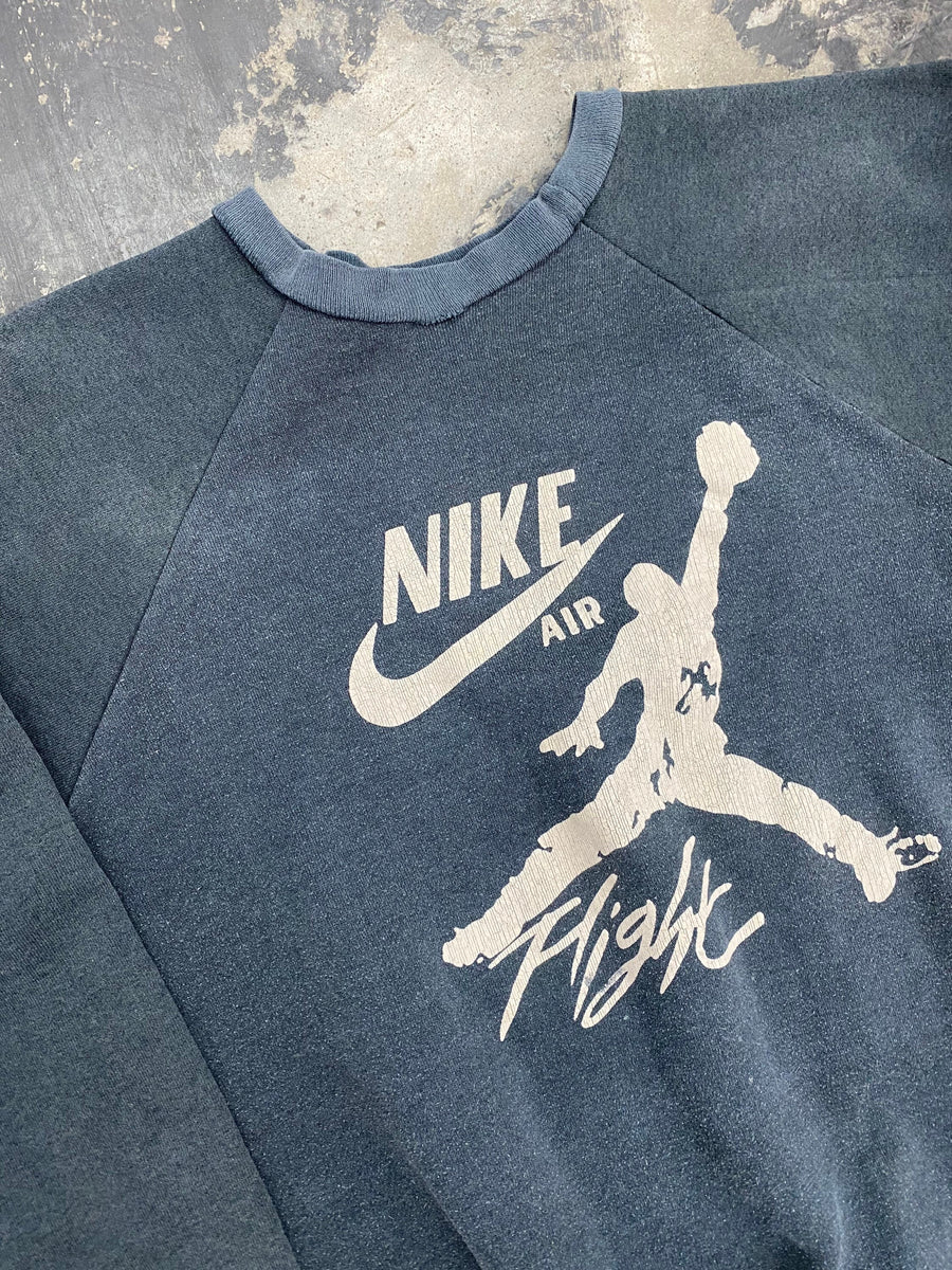 Vintage 90s Nike Air Flight Sweatshirt Size Small