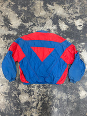 Vintage 90s New York Giants Logo 7 Windbreaker Nylon Jacket Size XL