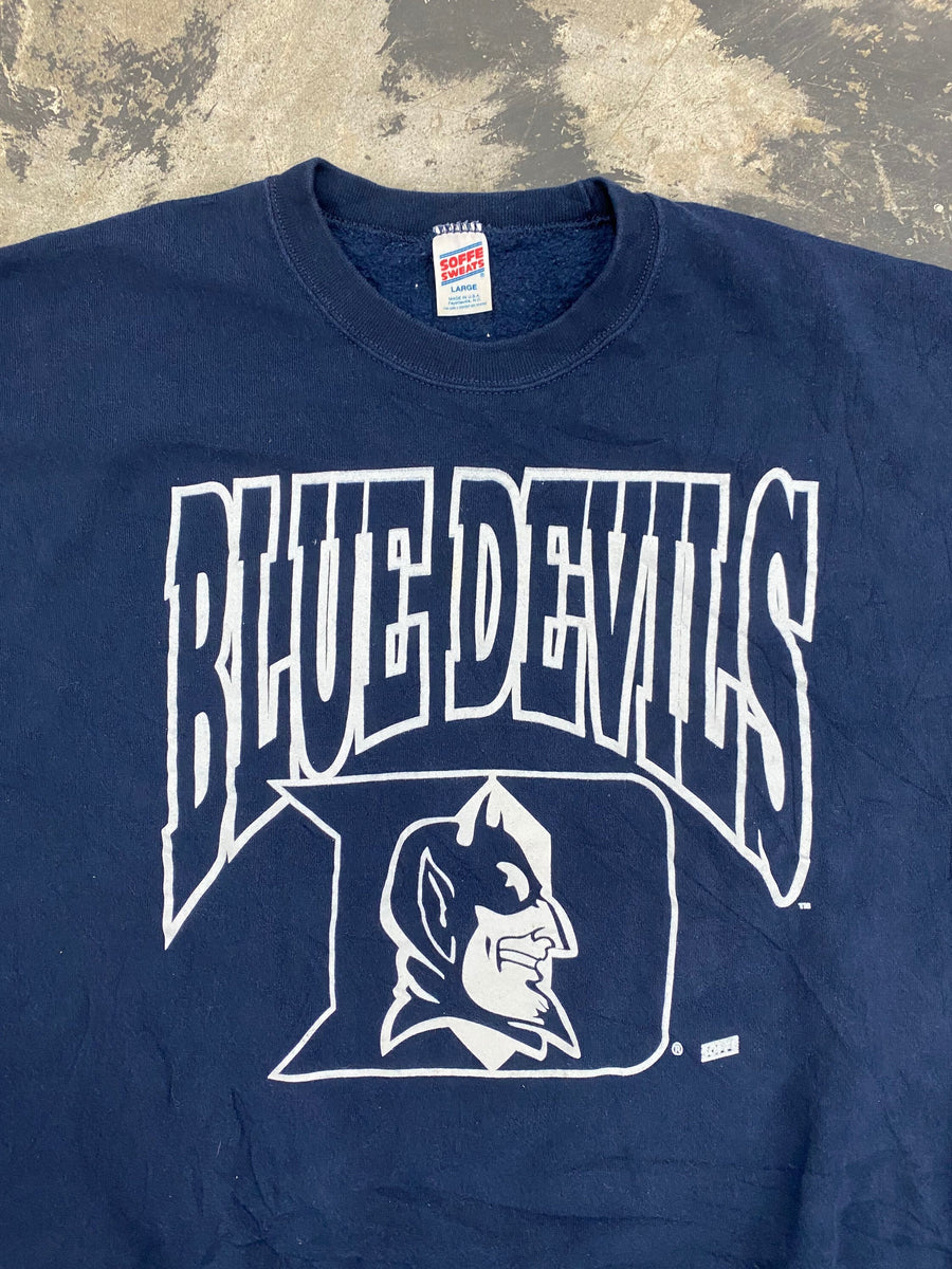 Vintage Duke Blue Devils Sweatshirt Size Large
