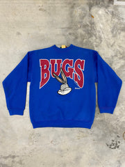 Vintage 1993 Bugs Bunny Sweatshirt Size Large Embroidered