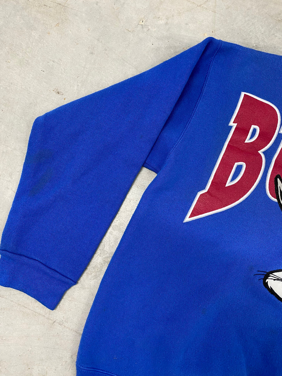 Vintage 1993 Bugs Bunny Sweatshirt Size Large Embroidered