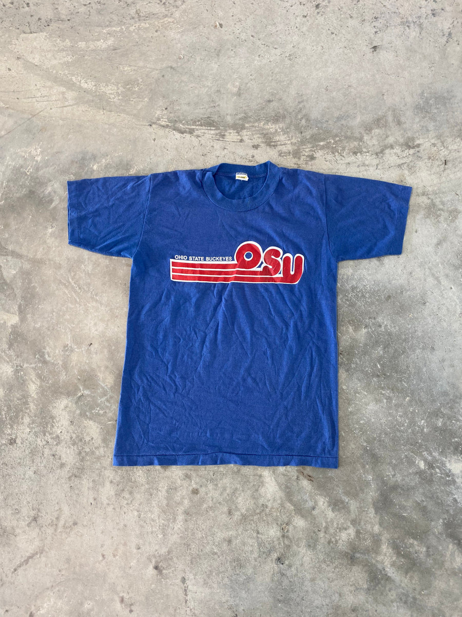 Vintage 80s Ohio State Buckeyes T-Shirt Size Medium
