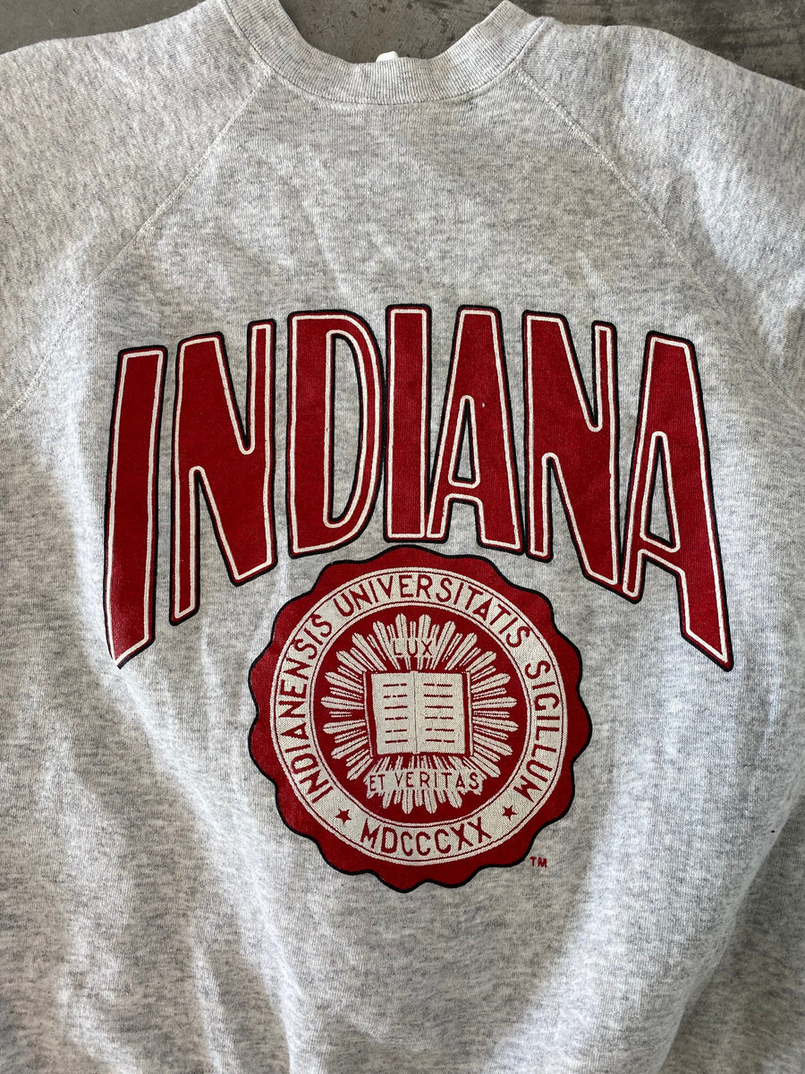 Vintage 90s Indiana University Sweatshirt Size Large