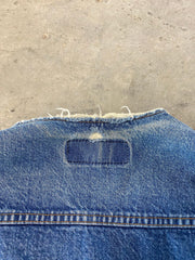 Vintage Wrangler Denim Jean Vest Size Small