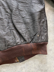 Vintage LL Bean Bomber Flight Jacket Size Medium
