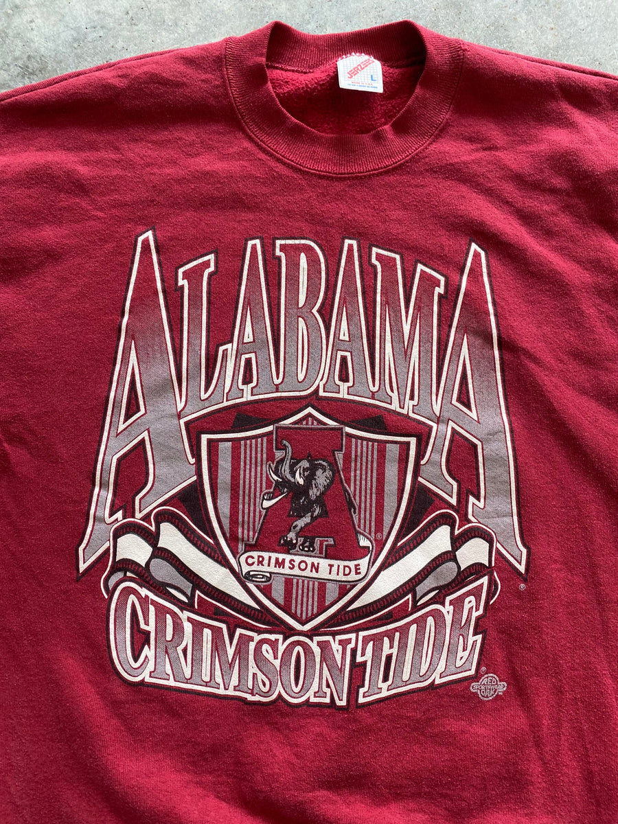 Vintage 90s Alabama Crimson Tide Sweatshirt Size Large