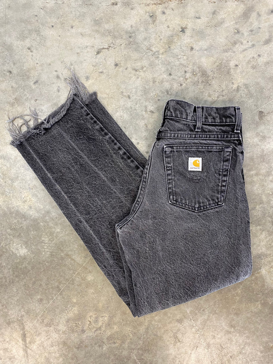Vintage Carhartt Black Jeans Size 30x29