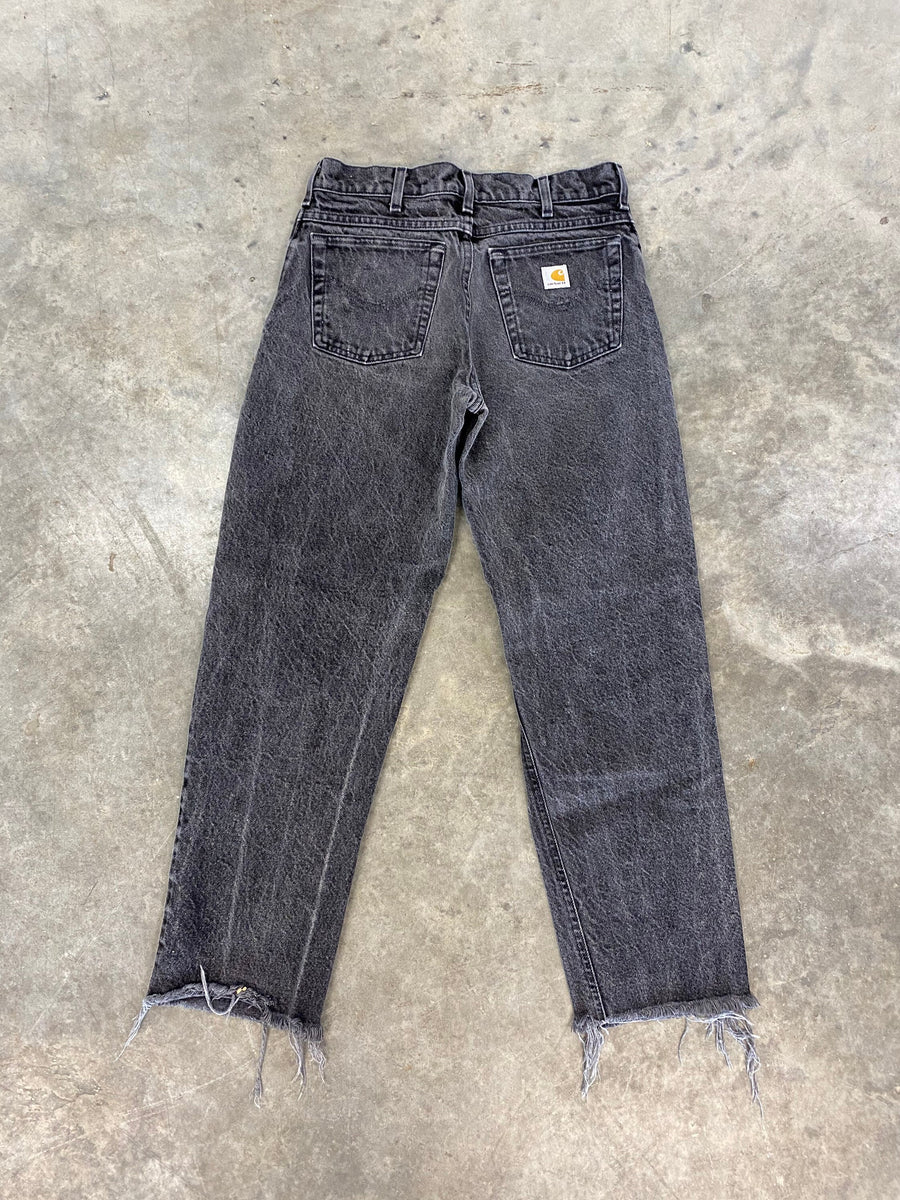 Vintage Carhartt Black Jeans Size 30x29