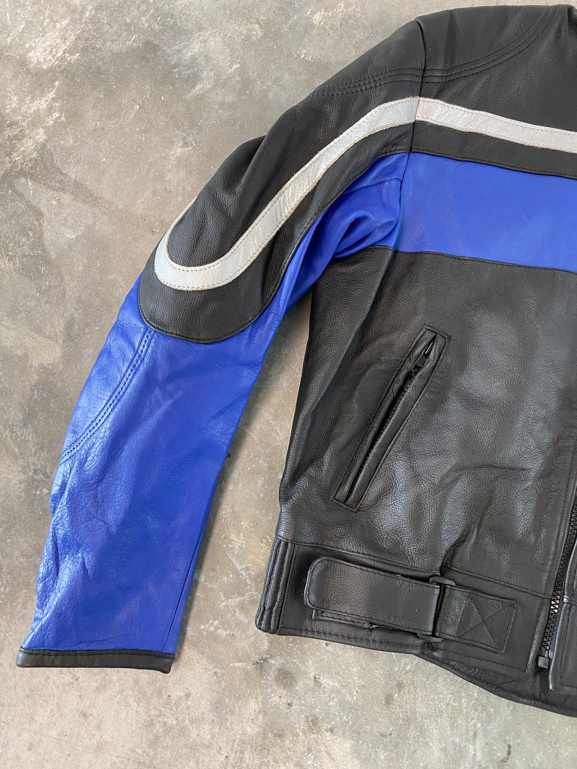 Vintage Bristol Motorcycle Jacket Size Small Leather