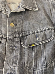 Vintage 80s Lee Jean Jacket Made in USA Size Small