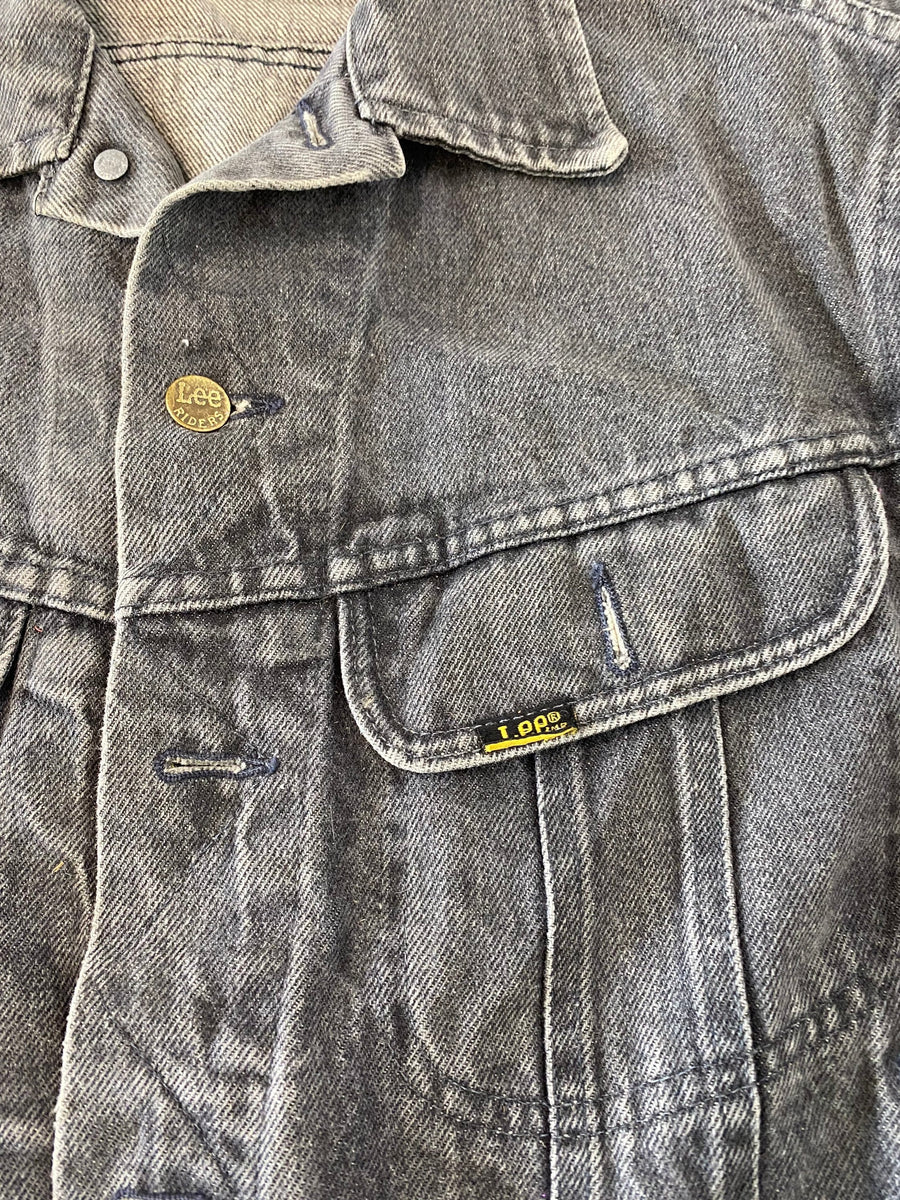 Vintage 80s Lee Jean Jacket Made in USA Size Small
