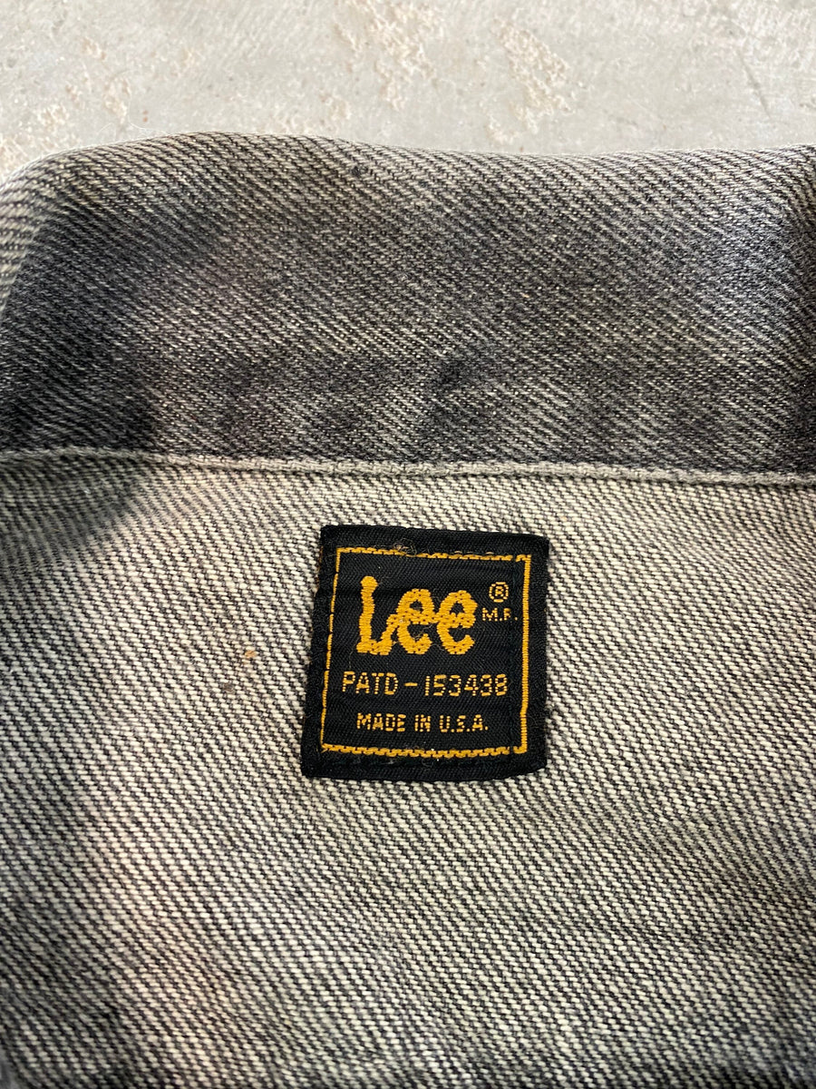 Vintage 80s Lee Jean Jacket Made in USA Size Small