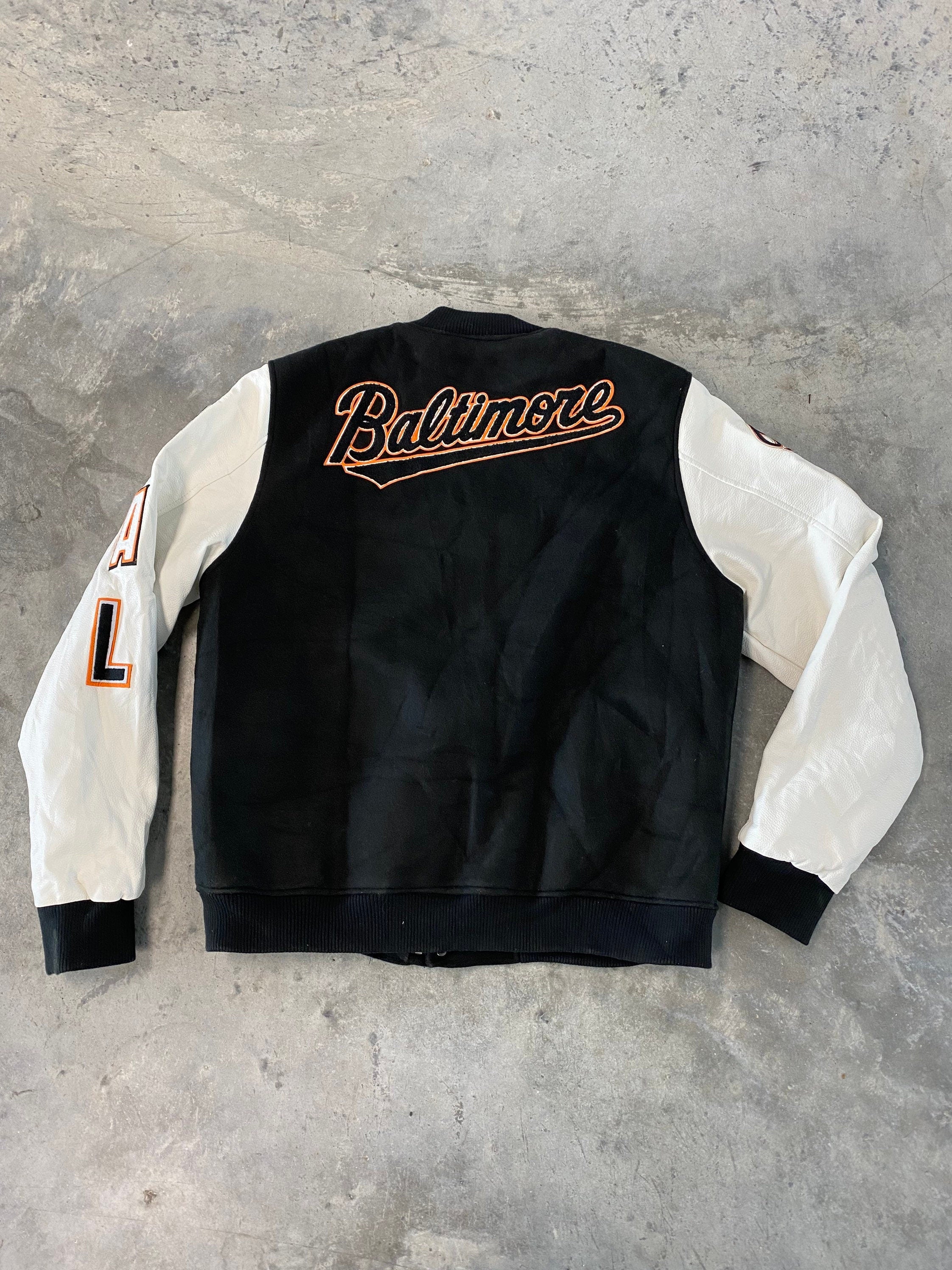 Baltimore Orioles Pro Standard Varsity Jacket Size 2XL