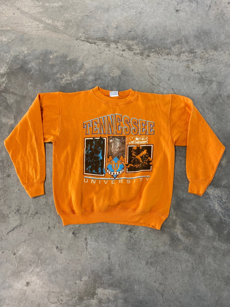 Vintage 90s Tennessee University Sweatshirt Size Medium