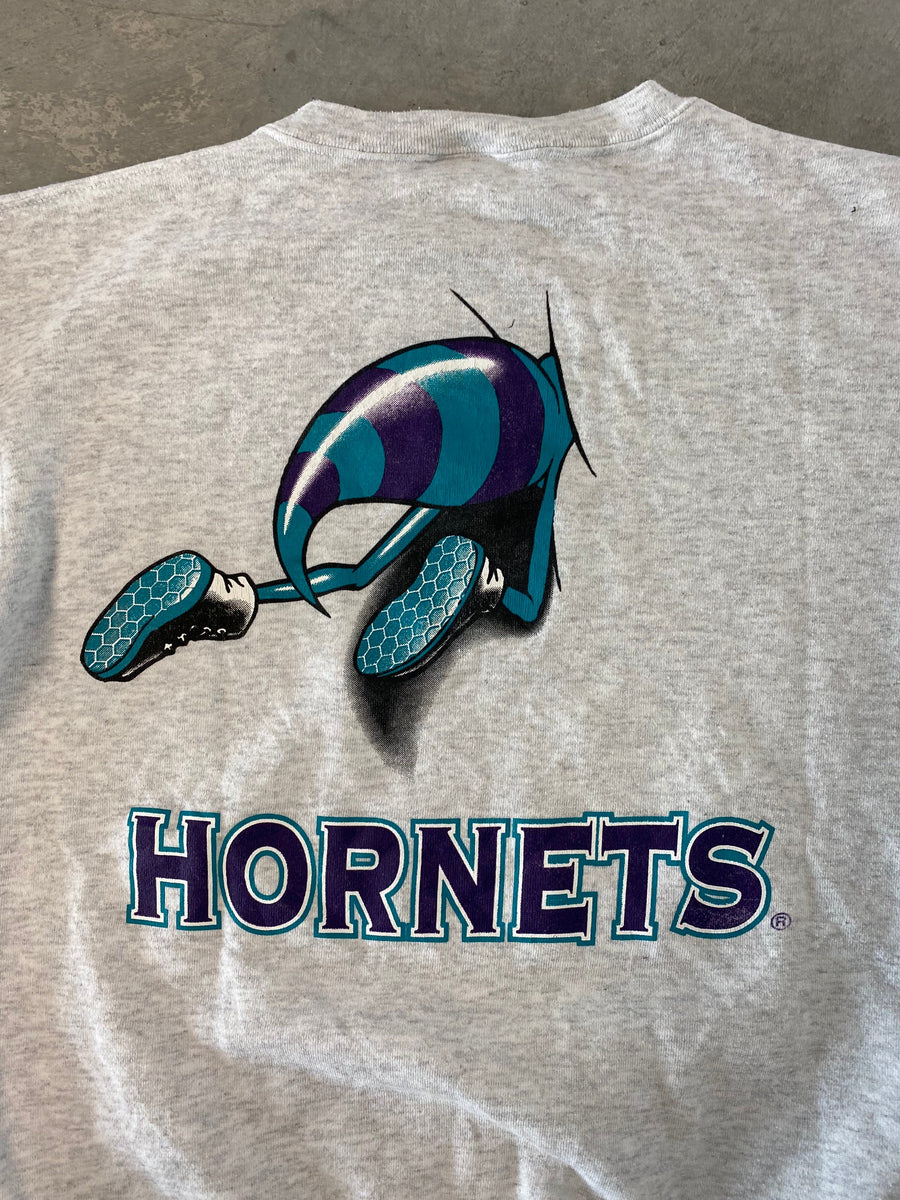 Vintage 90s Charlotte Hornets Nutmeg Sweatshirt Size Large