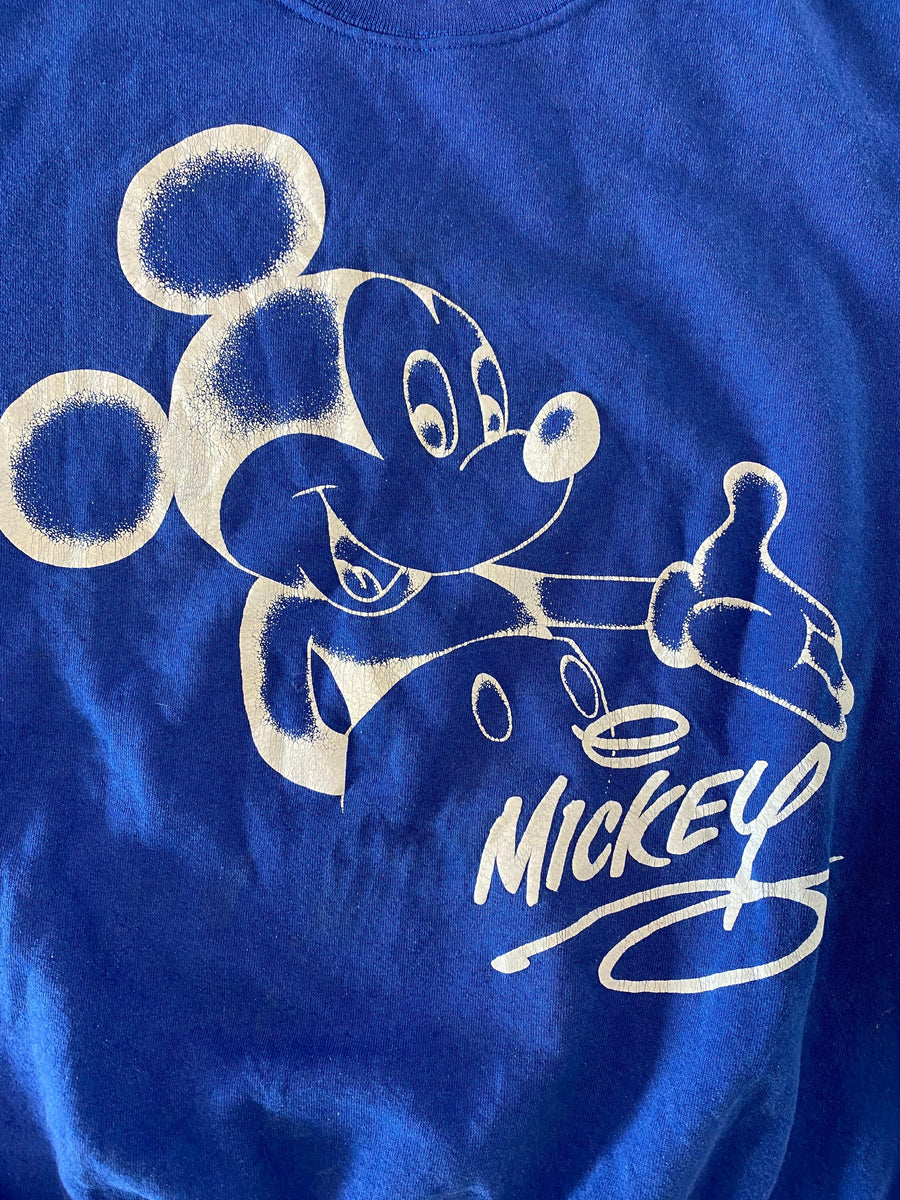 Vintage 90s Mickey Mouse Disney Sweatshirt Size XL