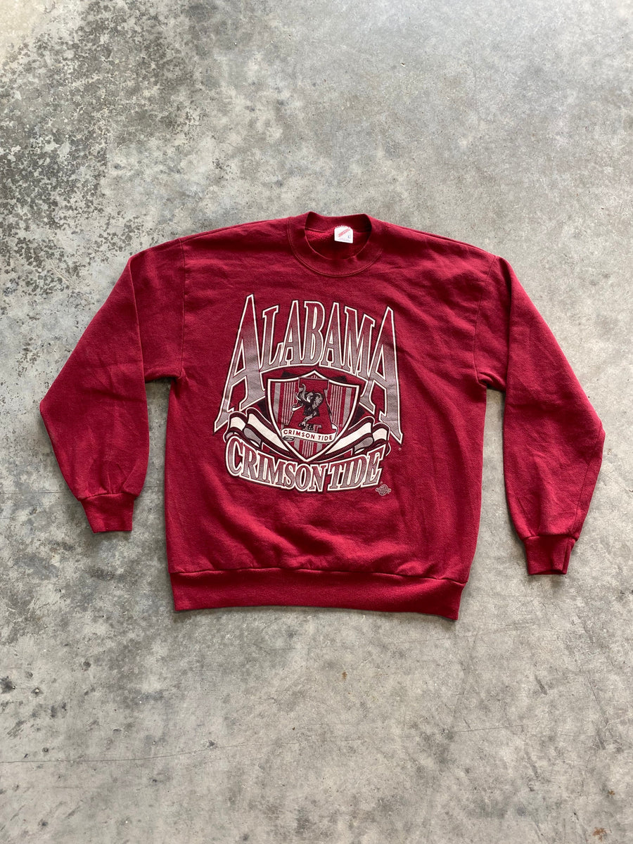 Vintage 90s Alabama Crimson Tide Sweatshirt Size Large