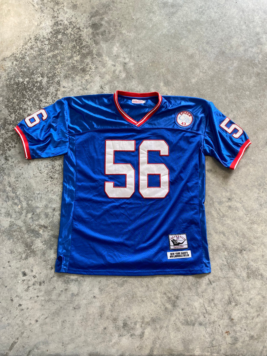 Eli Manning Ole Miss Jersey Lawrence Taylor NY Giants Facsimile
