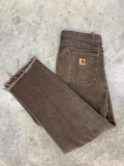 Vintage Carhartt Brown Jeans Size 30x29