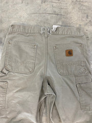 Vintage Carhartt Carpenter Work Pants Dungaree Fit Size 30x32