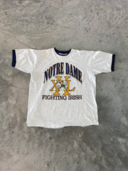 Vintage 90s Notre Dame University T-Shirt Size XL