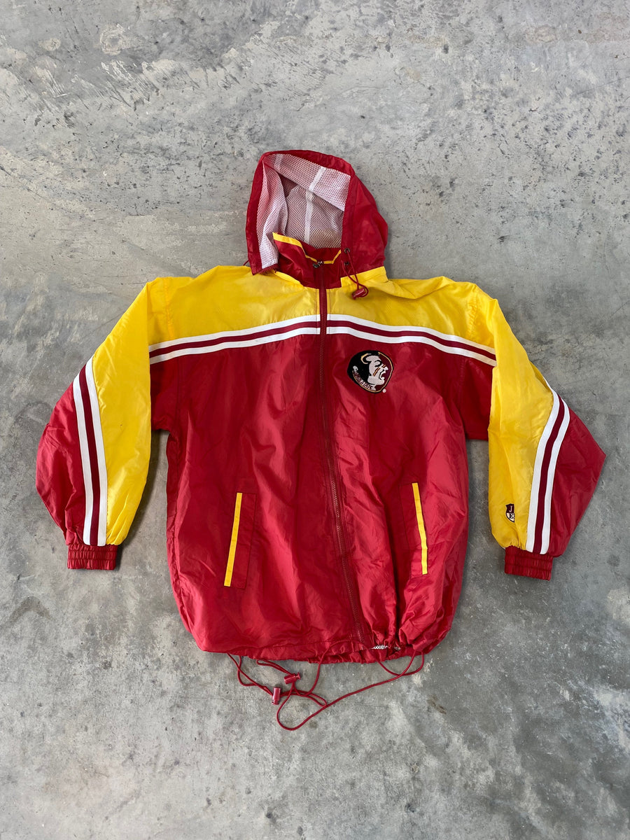 Vintage 90s FSU Seminoles Windbreaker Size Large