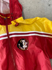 Vintage 90s FSU Seminoles Windbreaker Size Large