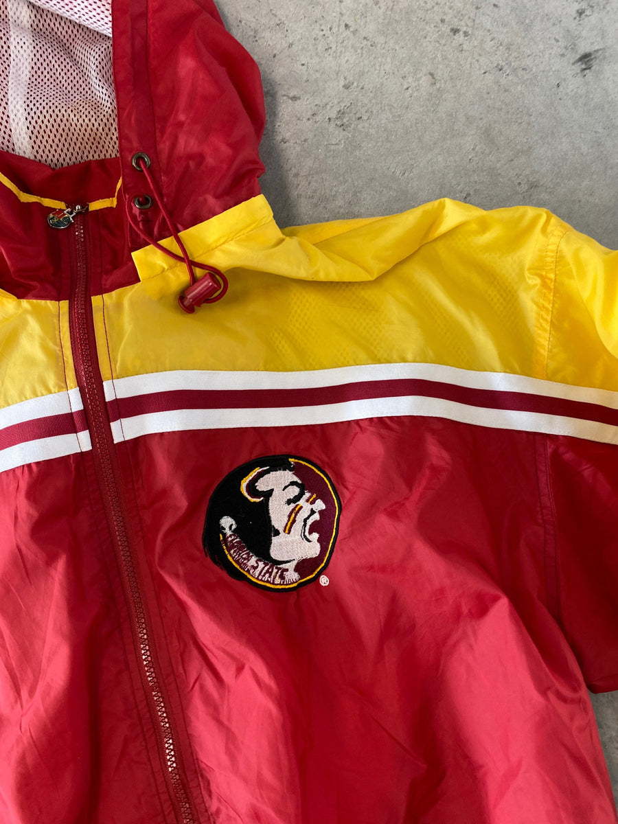 Vintage 90s FSU Seminoles Windbreaker Size Large