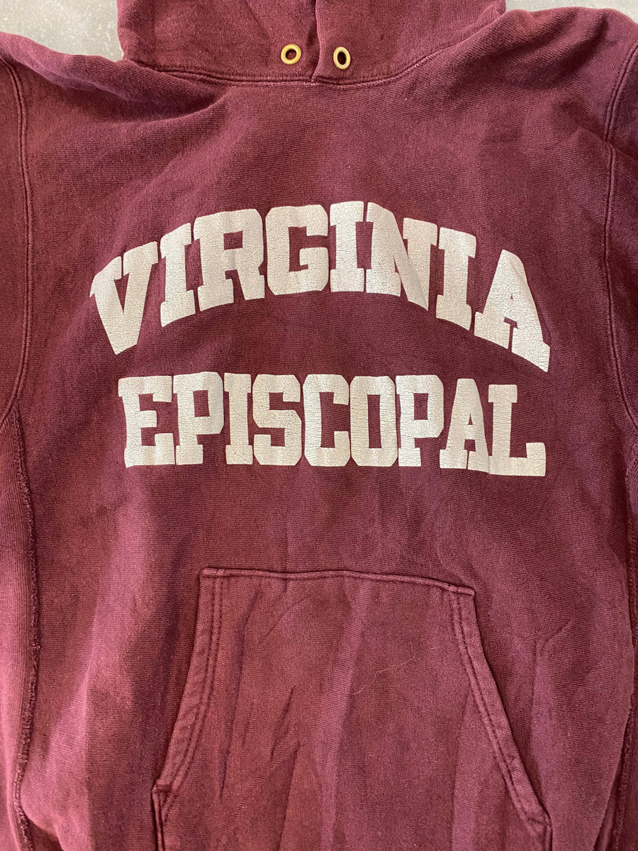 Vintage 90s Champion Reverse Weave Virginia Episcopal Hoodie Size XL