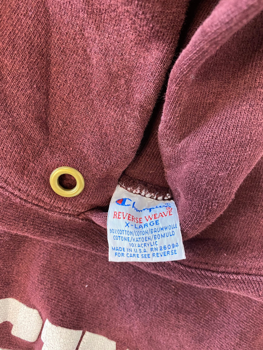 Vintage 90s Champion Reverse Weave Virginia Episcopal Hoodie Size XL