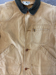 Vintage LL Bean Chore Work Jacket Size Small