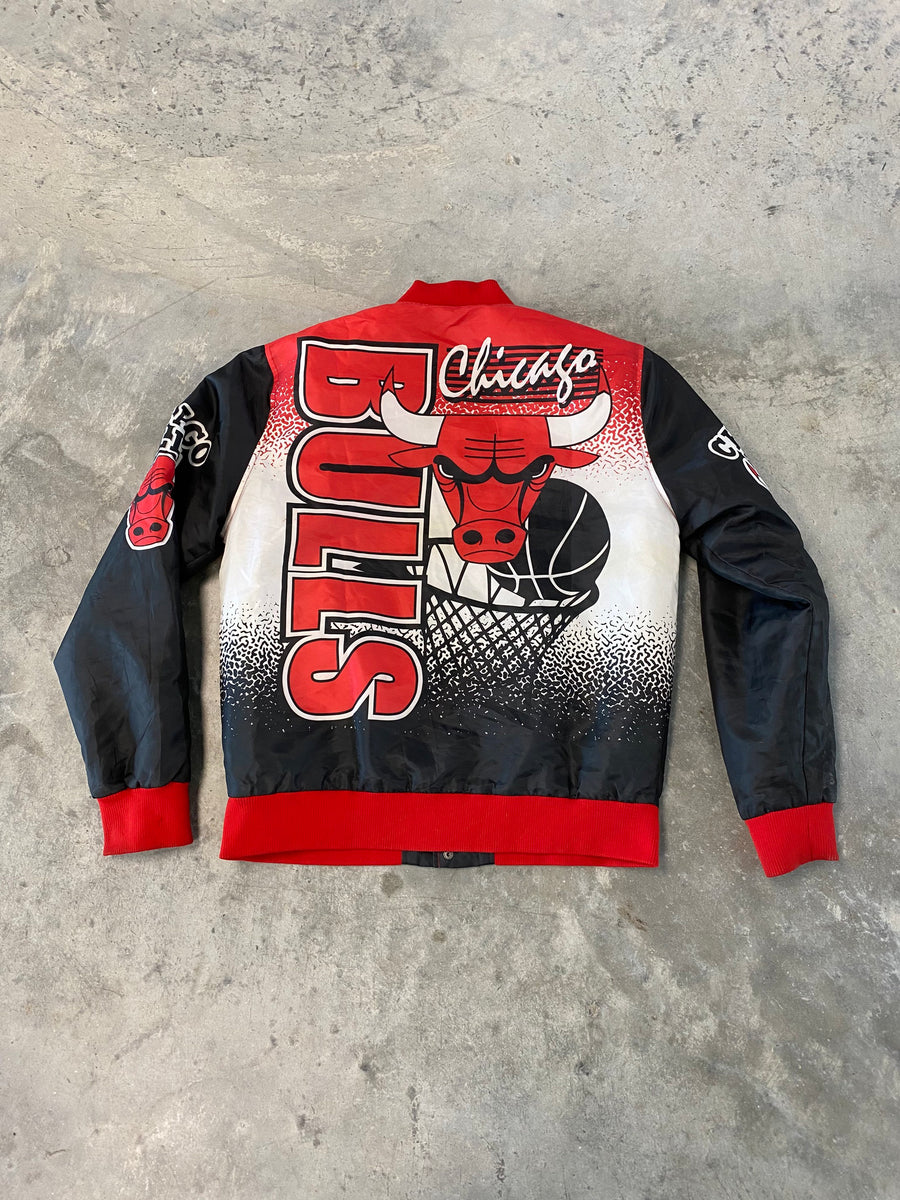 Chicago Bulls Nylon Jacket Size Large