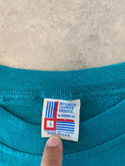 Vintage 90s Charlotte Hornets Sweatshirt Size Medium