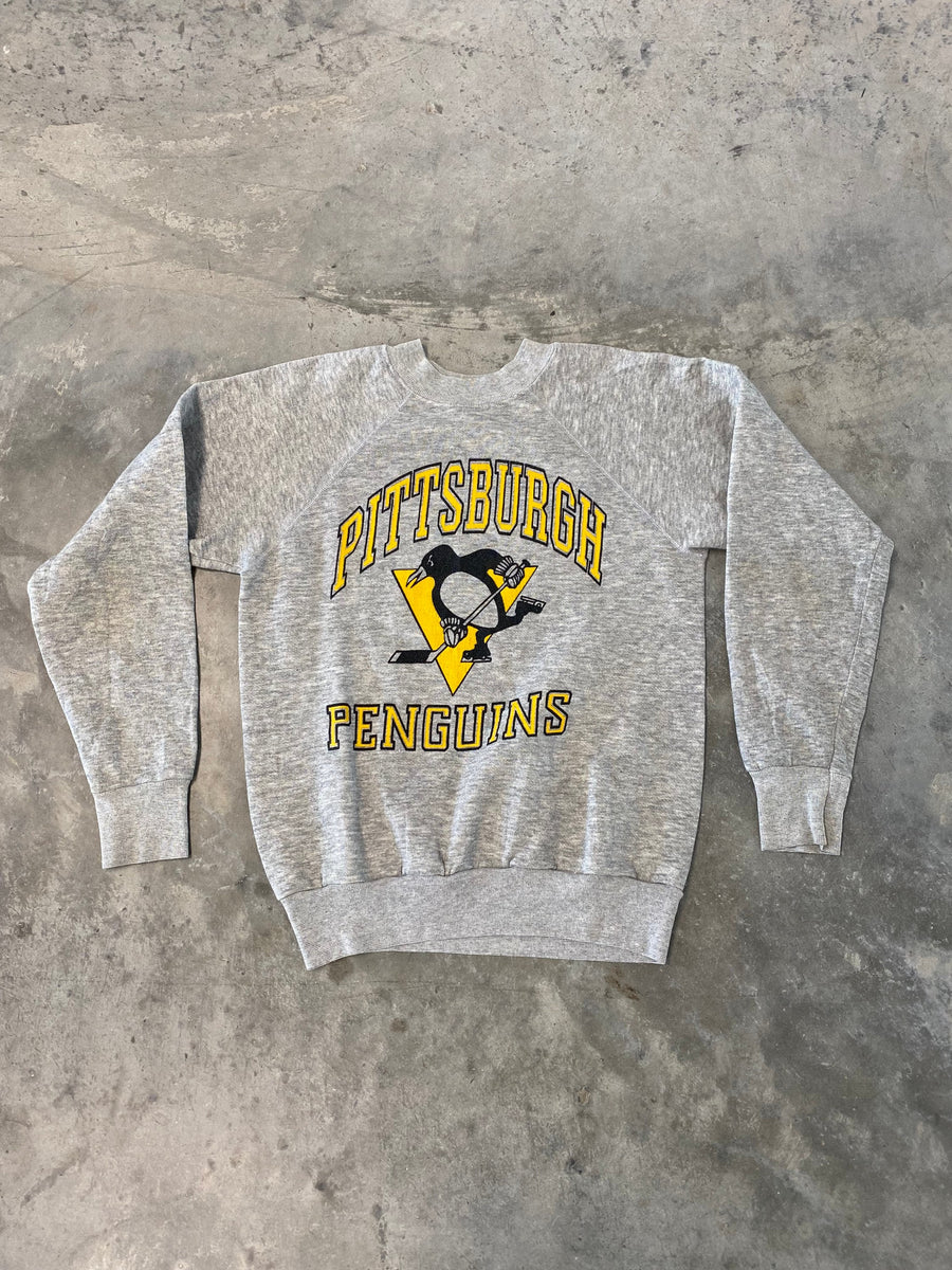 Vintage 80s Pittsburgh Penguins Sweatshirt Size Small
